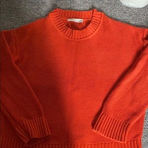 Everlane cotton sweater Red xs